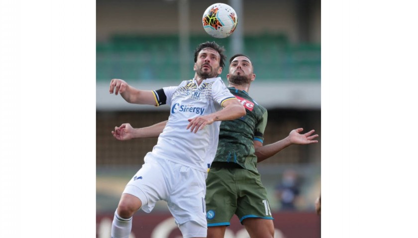 Maksimovic's Match Shirt, Verona-Napoli 2020 - Special Patch