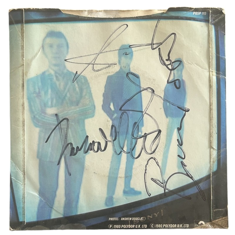 The Jam Signed Going Underground Vinyl 45