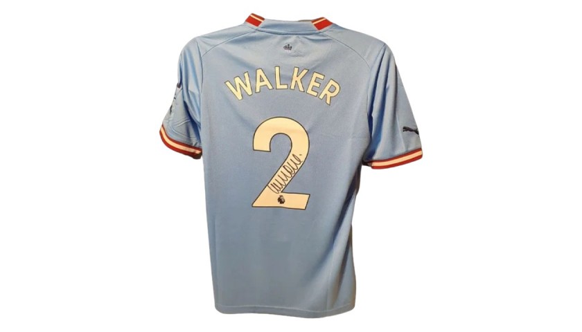 Official 2021-2022 Man City Away Shirt (WALKER 2): Buy Online on Offer