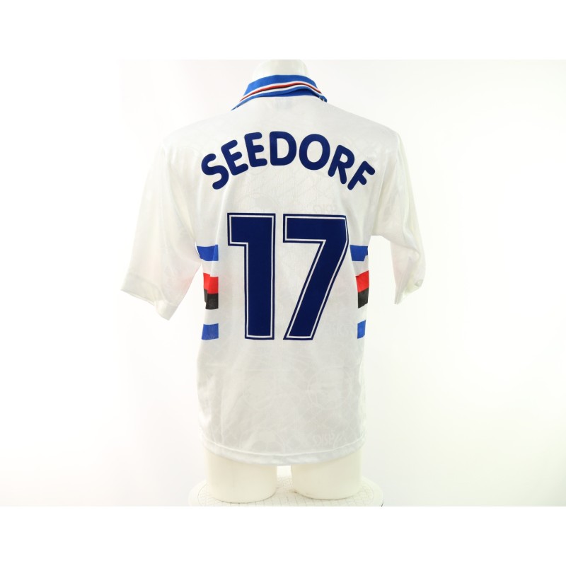 Seedorf's Sampdoria Official Shirt, 1995/96 - "Samp for Peace" Edition