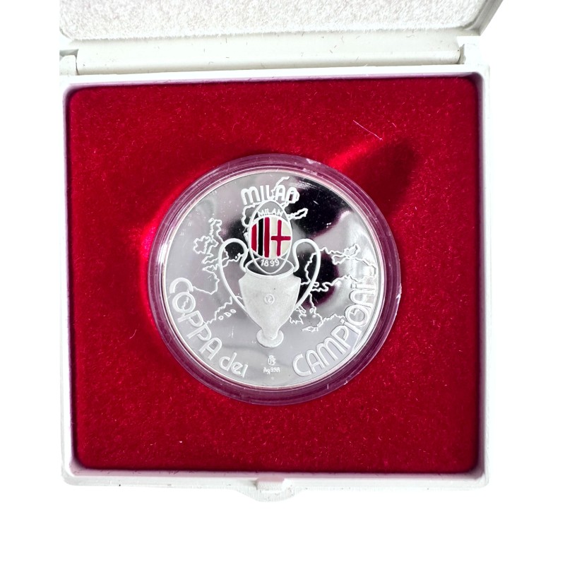 Milan's Official Commemorative Medal, Champions League 1990