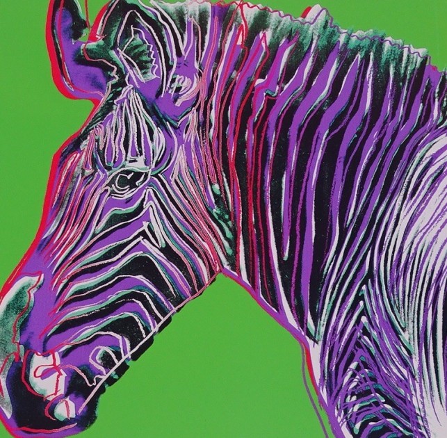 Andy Warhol "Zebra" 