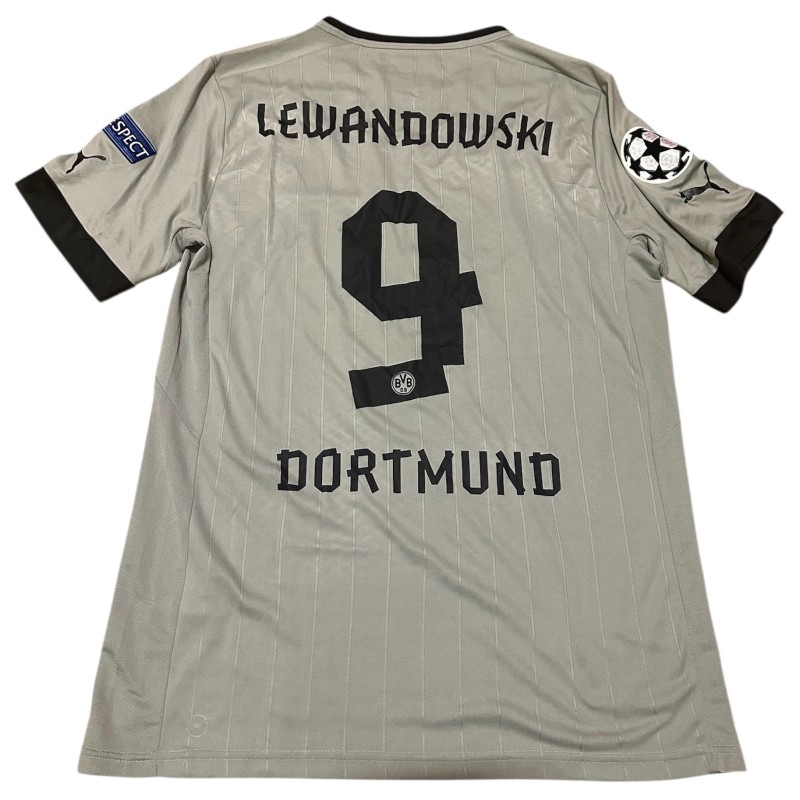 Maglia Gara Lewandowski Borussia Dortmund, UCL 2012/13