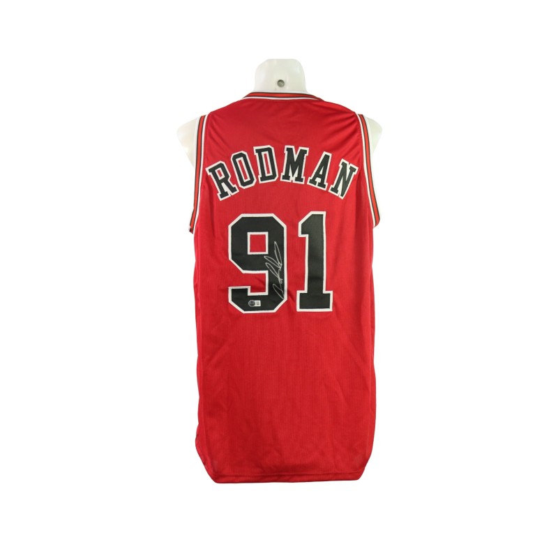 Rodman's Signed Chicago Jersey