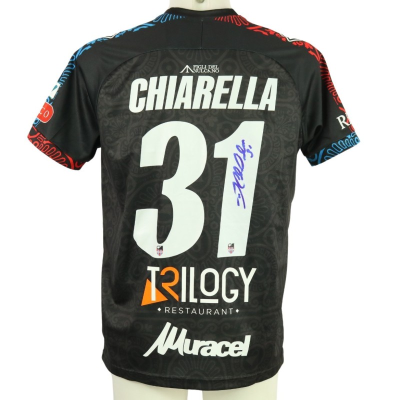 Chiarella's Unwashed Signed Shirt, Picerno vs Catania 2024 