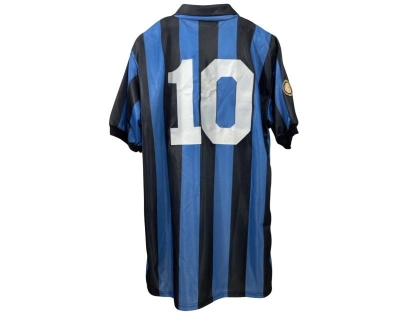 Matthäus' Inter Milan Match-Issued Shirt, 1989/90