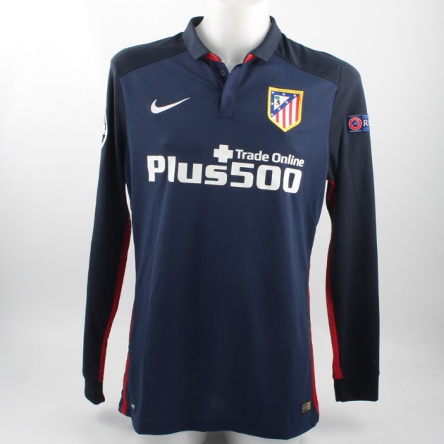 Torres Atletico Madrid shirt, issued/worn C.League 15/16 