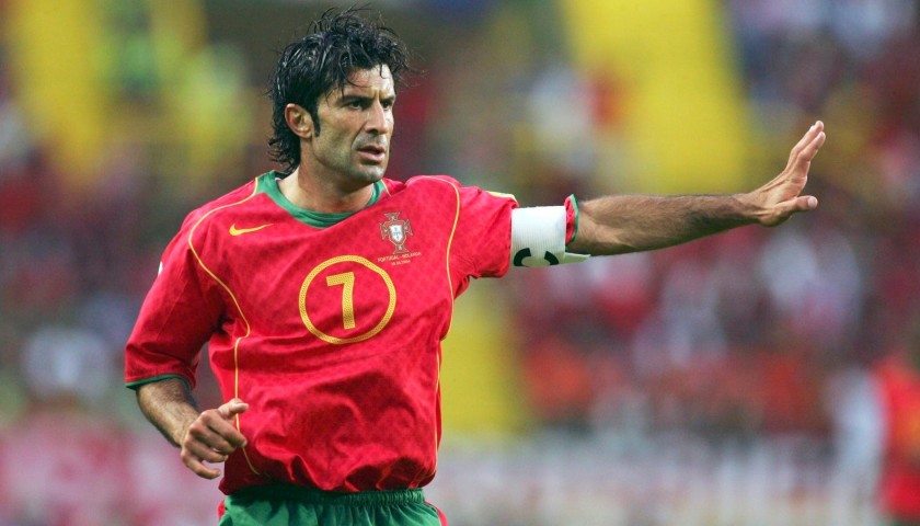 Figo's Portugal Training Shirt, 2004