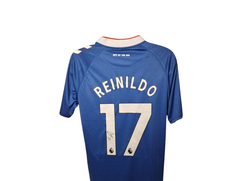 Reinildo Mandava Signed Sunderland 2025-26 Away Football Shirt