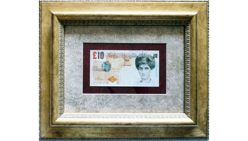 Original Banksy Di-Faced Tenner 