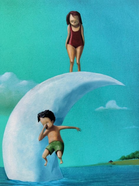 "Un Tuffo Dalla Luna" di Diego Santini