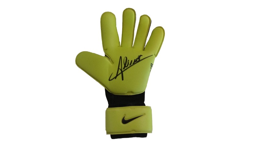 Alisson Becker Signed Goalkeeper's Glove