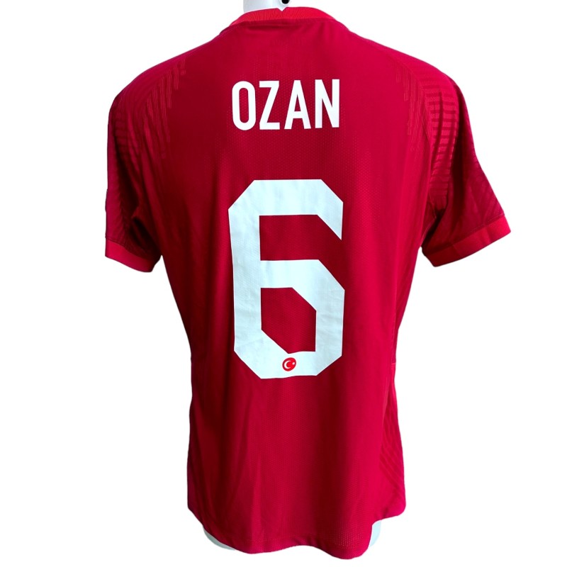 Ozan's Match-Issued Shirt, Turkey vs Italy EURO 2020