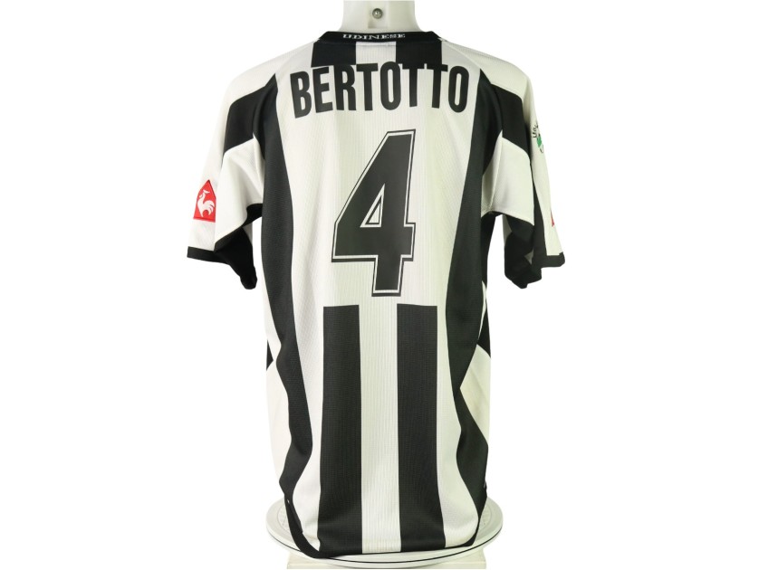 Bertotto's Match-Issued Shirt, Udinese 2003/04