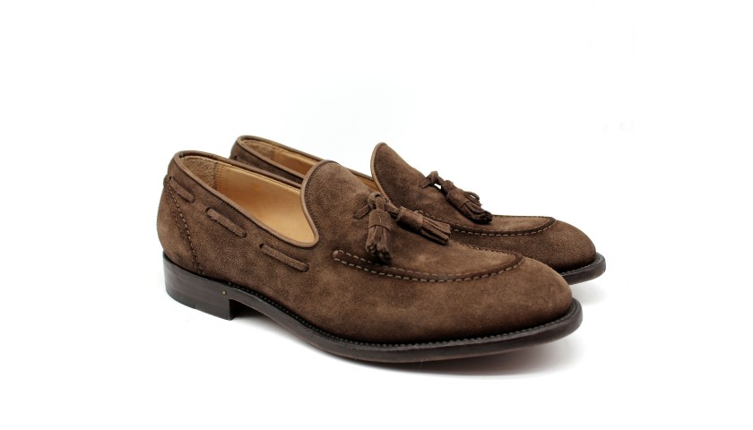 Stratton Suede Loafers by Franco Gentili