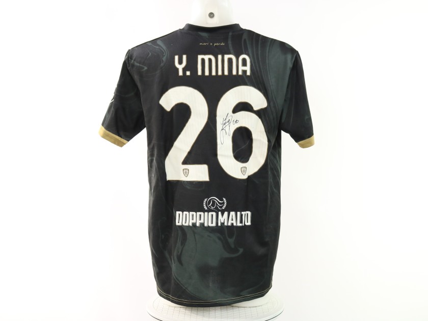 Mina's Monza vs Cagliari Signed Unwashed Shirt, 2025