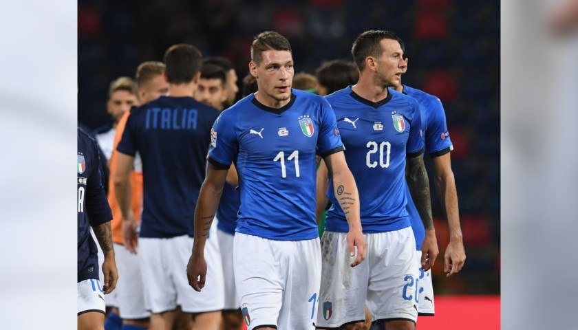 Belotti's Match Shirt, Italy-Poland 2018