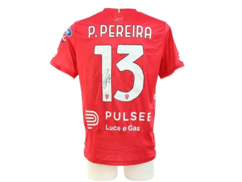 Pereira's Lazio vs Monza Signed Unwashed Shirt, 2025