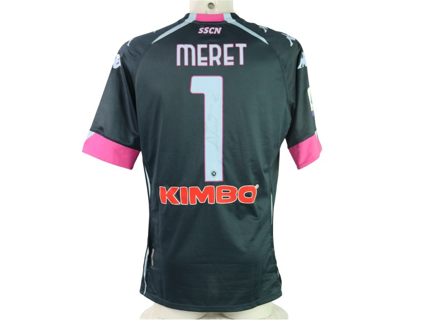 Meret's Napoli Official Signed Shirt, 2020/21