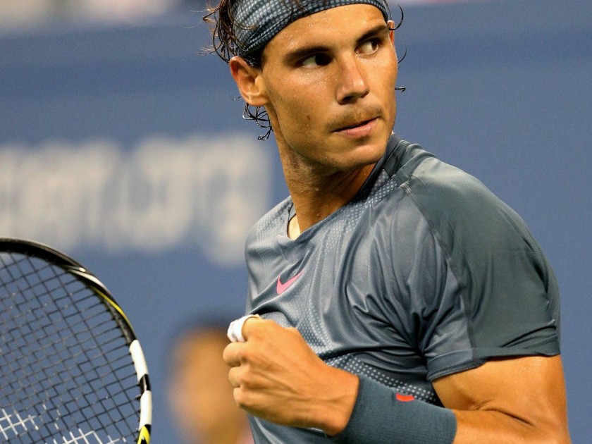 Rafael Nadal signed racquet