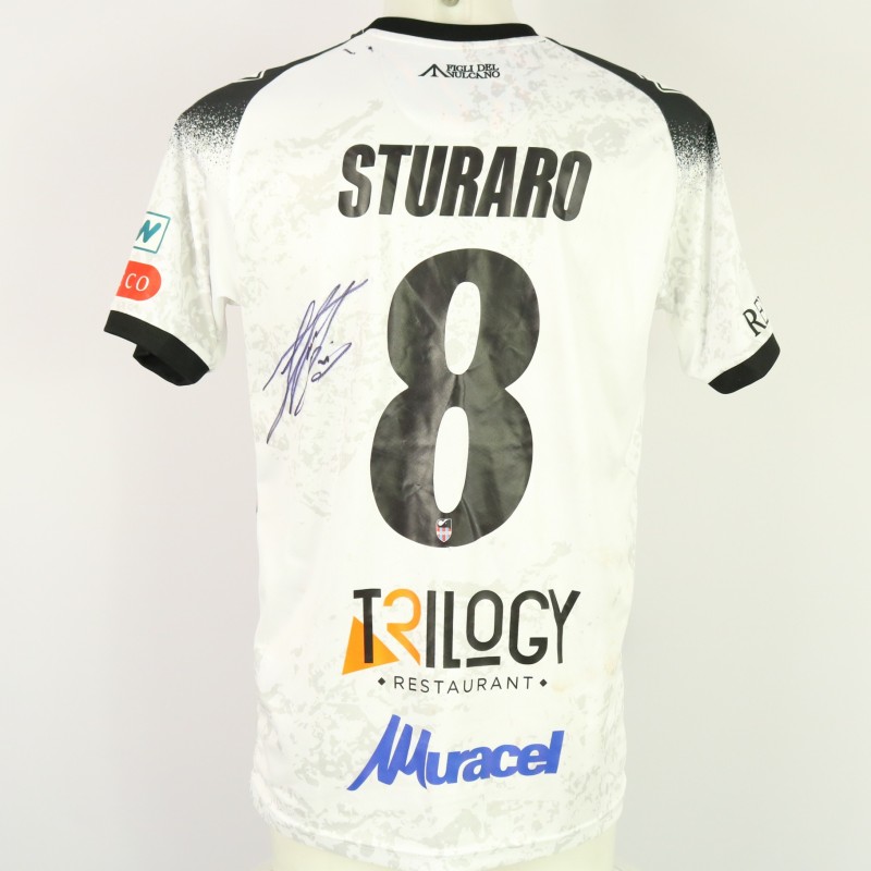 Sturaro's Unwashed Signed Shirt, Avellino vs Catania 2024