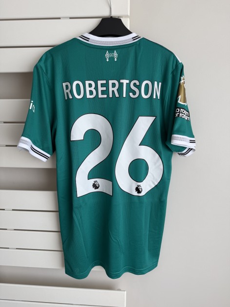 Liverpool FC Match Issued 2025/26 Adidas Robertson Shirt Jersey v Sunderland Premier League