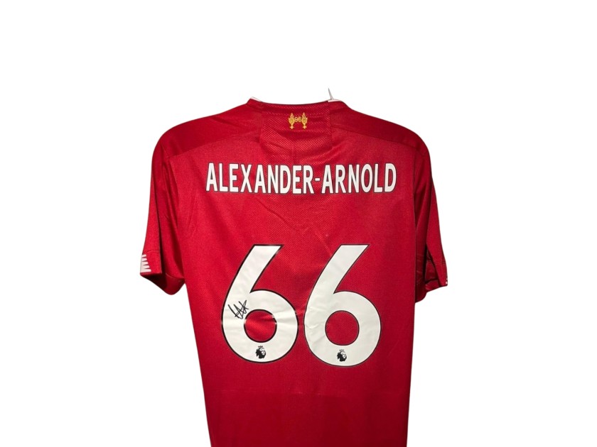 Trent Alexander-Arnold Signed Liverpool 2019-20 Champions Football Shirt