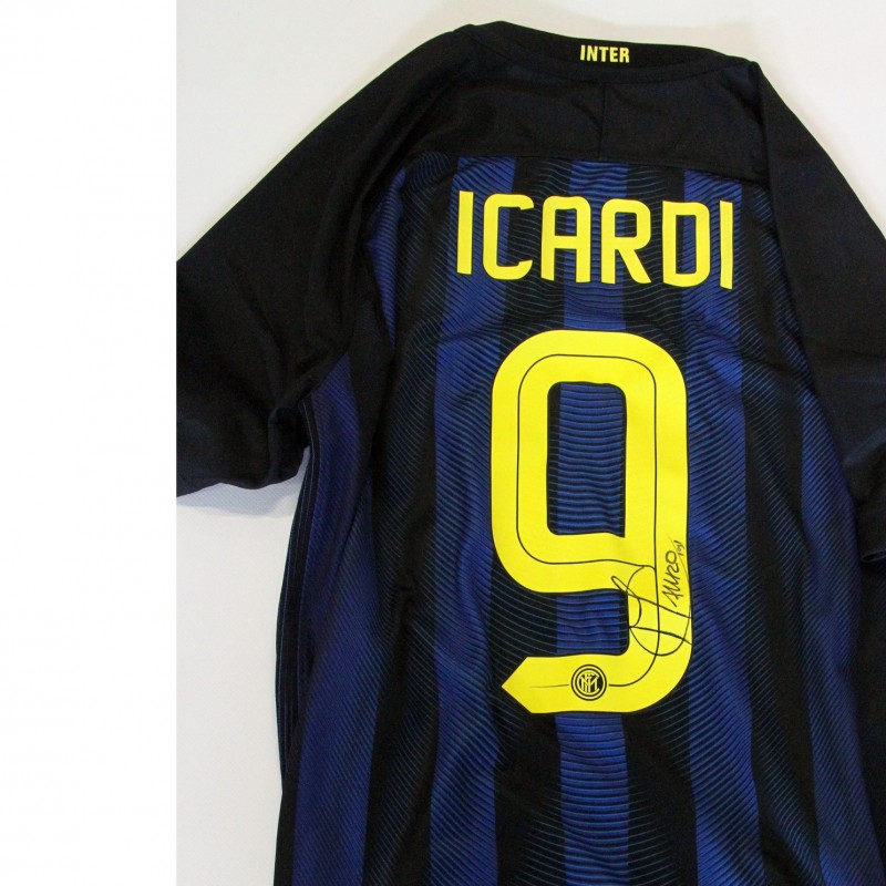 Official Inter Icardi 2016/2017 signed shirt