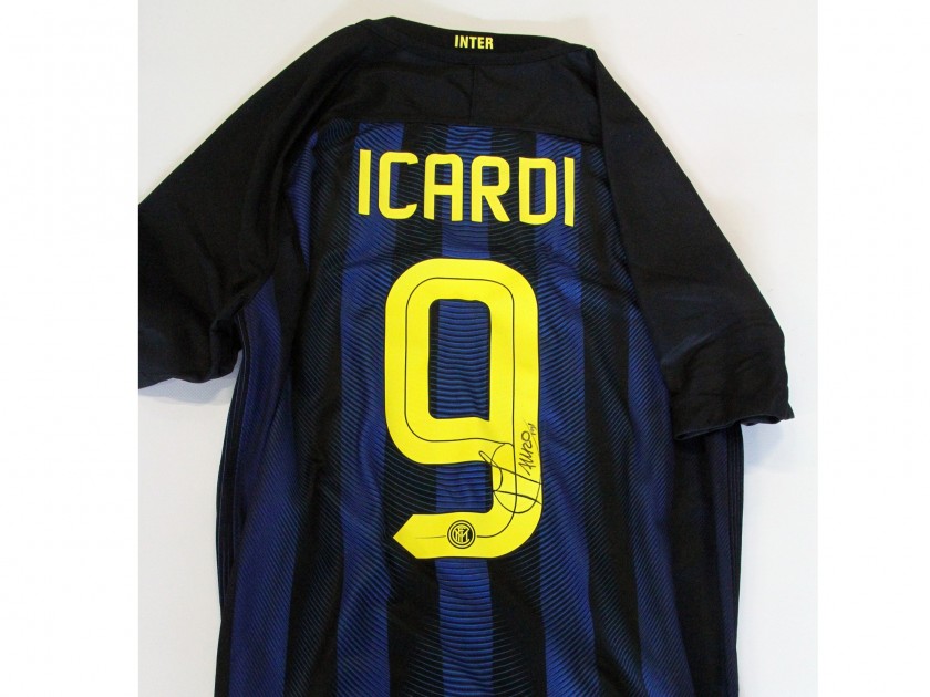 Official Inter Icardi 2016/2017 signed shirt