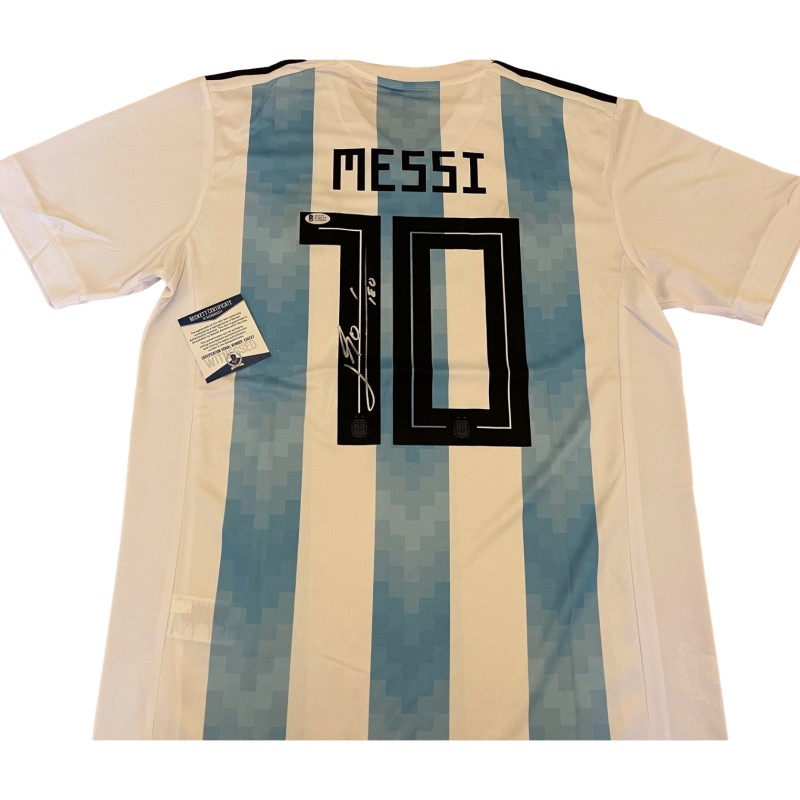 Lionel Messi Argentina 2018 Maglia Replica