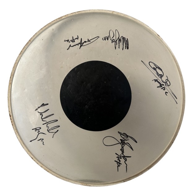 AC/DC Signed Drum Head
