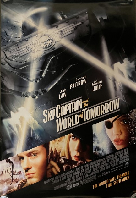 Sky Captain and the World of Tomorrow (2004) Original Movie Poster – Paramount Pictures Executive Collection – 27 x 41 Inches