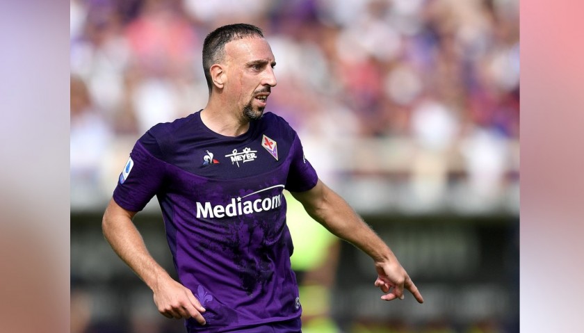 Ribery's Fiorentina Signed Match Shirt, 2019 