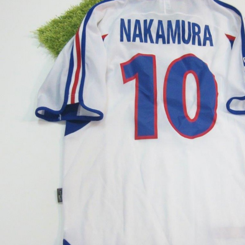 Nakamura Yokohama Marinos match worn shirt, Japan League