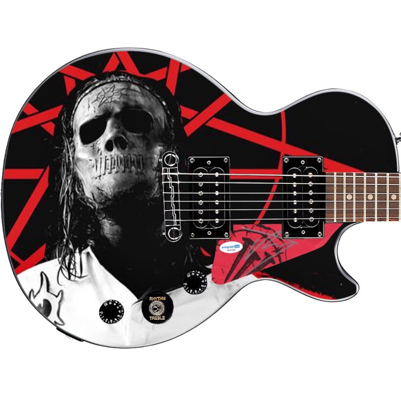 Jay Weinberg of Slipknot Signed Custom Epiphone Graphics Guitar