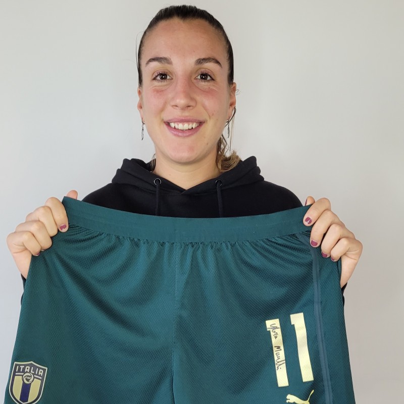 Marinelli's Signed Match Shorts, Italy-Malta 2019 
