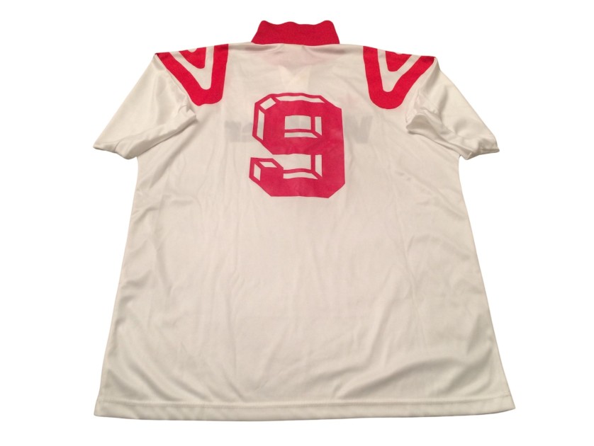 Tovalieri's Bari Match-Issued Shirt, 1993/94