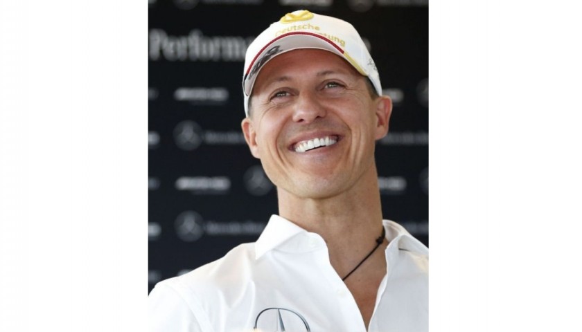 Michael Schumacher Signed DVAG Cap