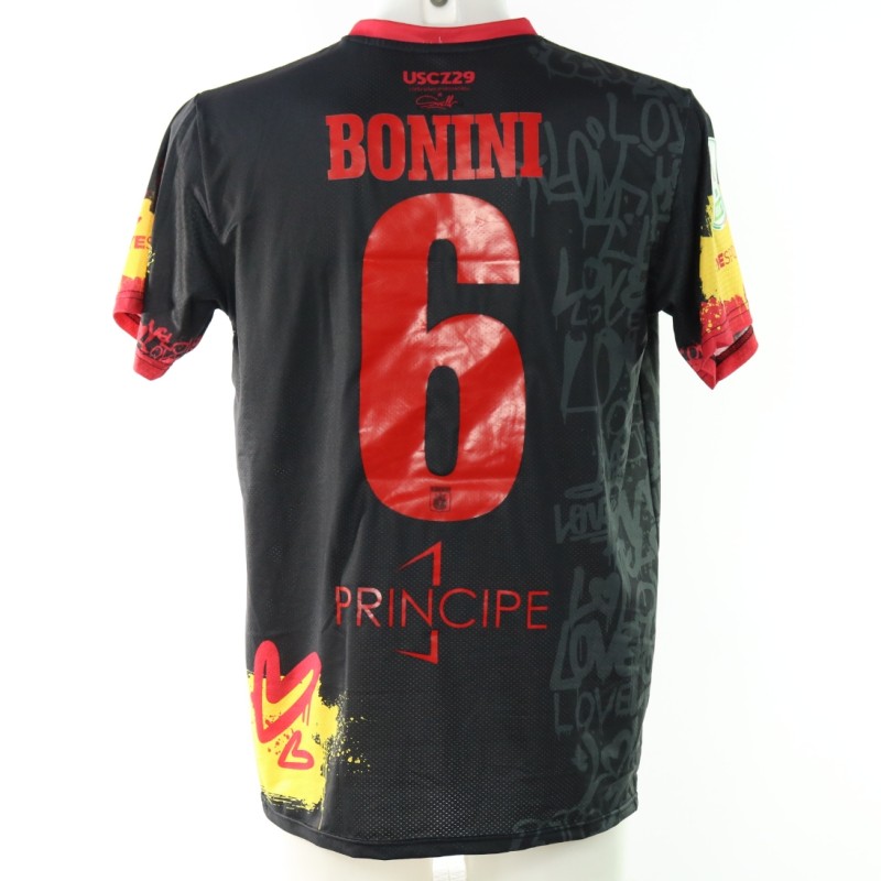 Bonini's Catanzaro vs Brescia Unwashed Shirt, 2024 - Limited Edition