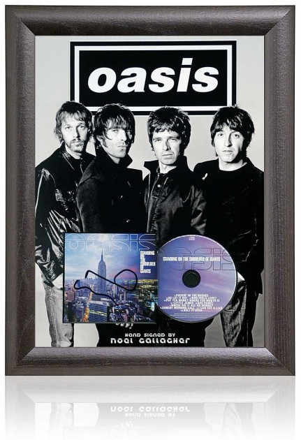 A Pair of Oasis Opening Night, VIP Wembley Seats with Signed Memorabilia