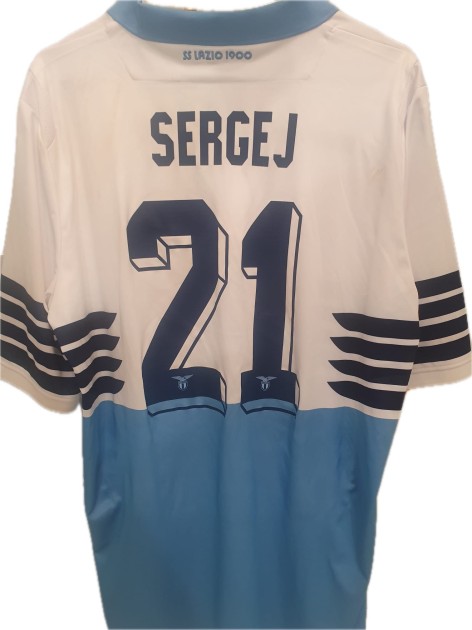 Maglia unwashed Milinkovic-Savic Borussia Drotmund vs Lazio 2018