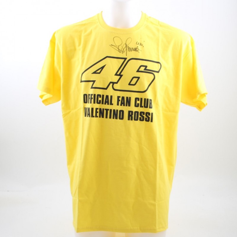 Official Valentino Rossi Fan Club shirt - signed
