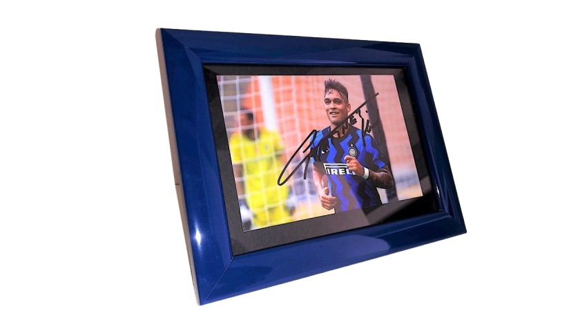 Lautaro Martinez Signed Photograph