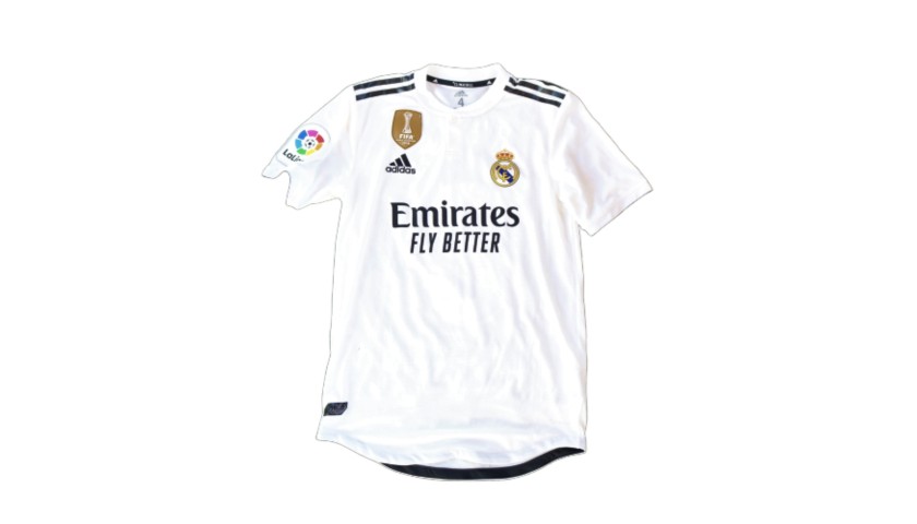 Kroos' Official Real Madrid Signed Shirt, 2019/20 - CharityStars