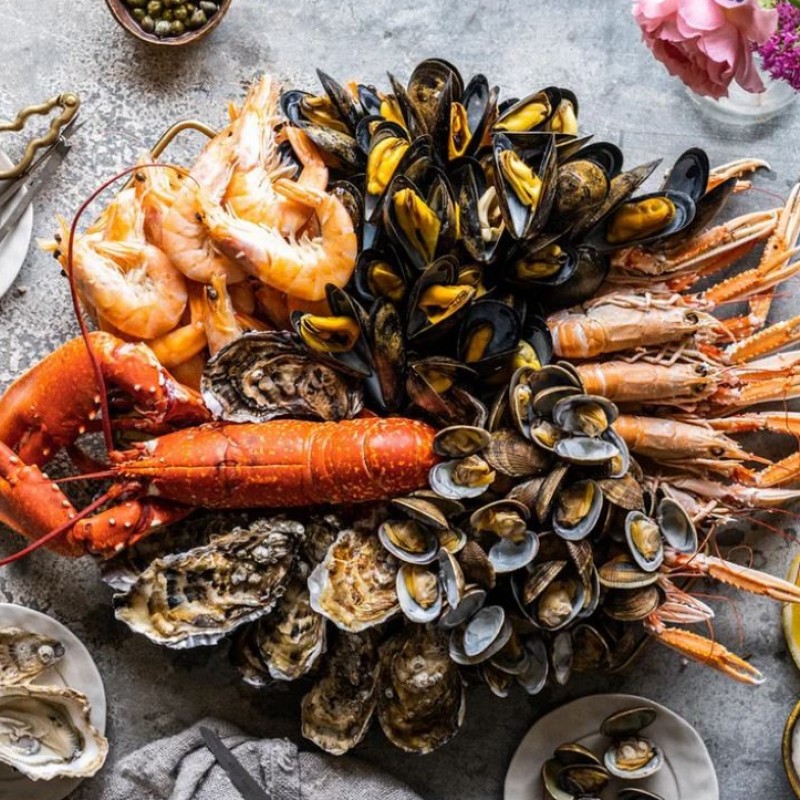 Porzione deluxe di crostacei Fruits de Mer per sei persone