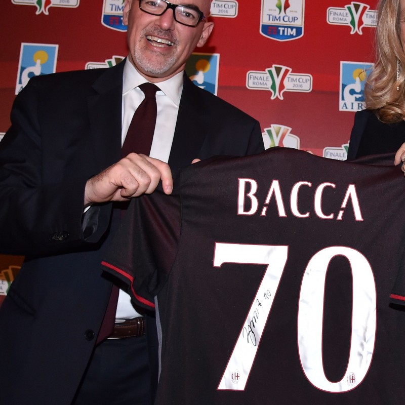 Maglia ufficiale Bacca Milan, Serie A 2016/2017 - autografata