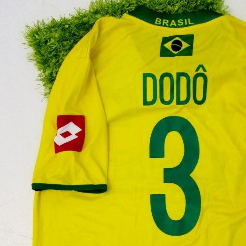 Dodò match worn shirt, Partita Mundial, Italy-Brazil