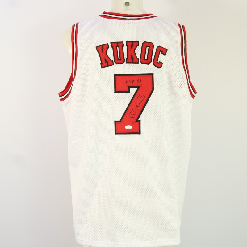 Kukoc Replica Chicago Signed Jersey + COA