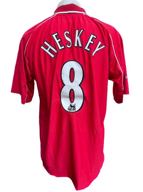 Heskey's Liverpool Match Shirt, 2000/01