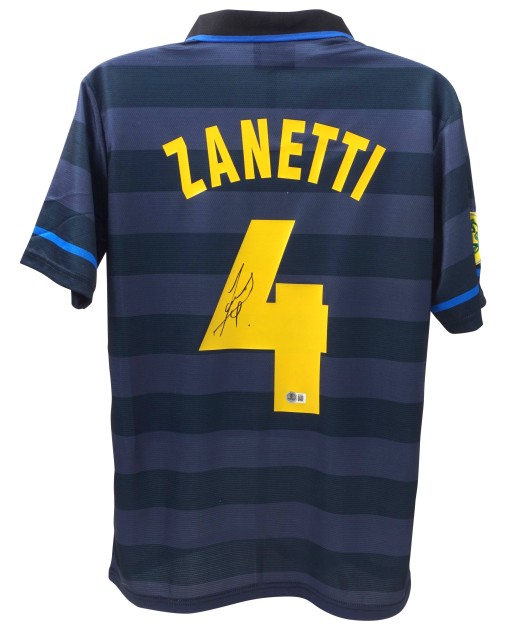 Javier Zanetti's Inter Milan Signed Replica Shirt